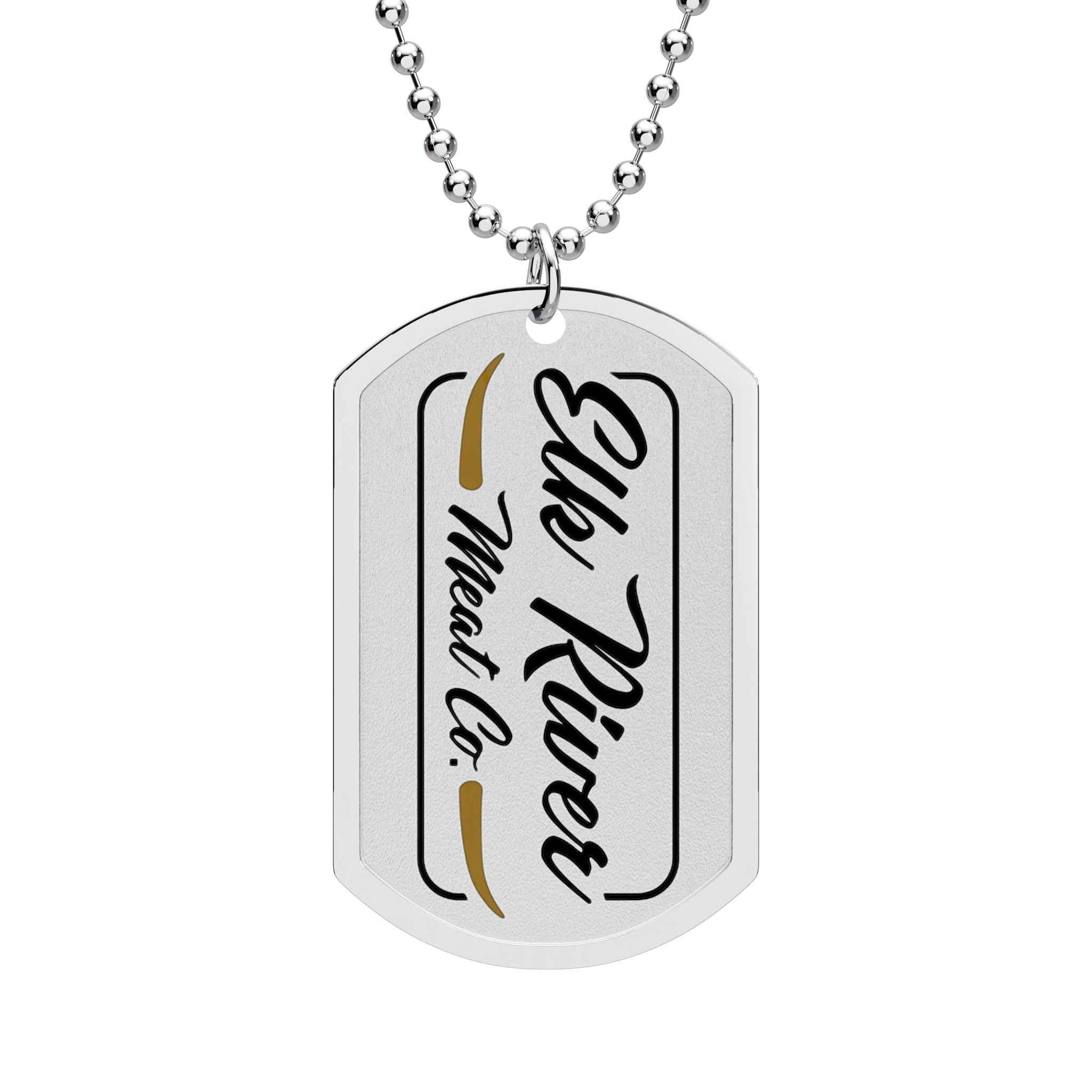 ERM Co. Dog tag