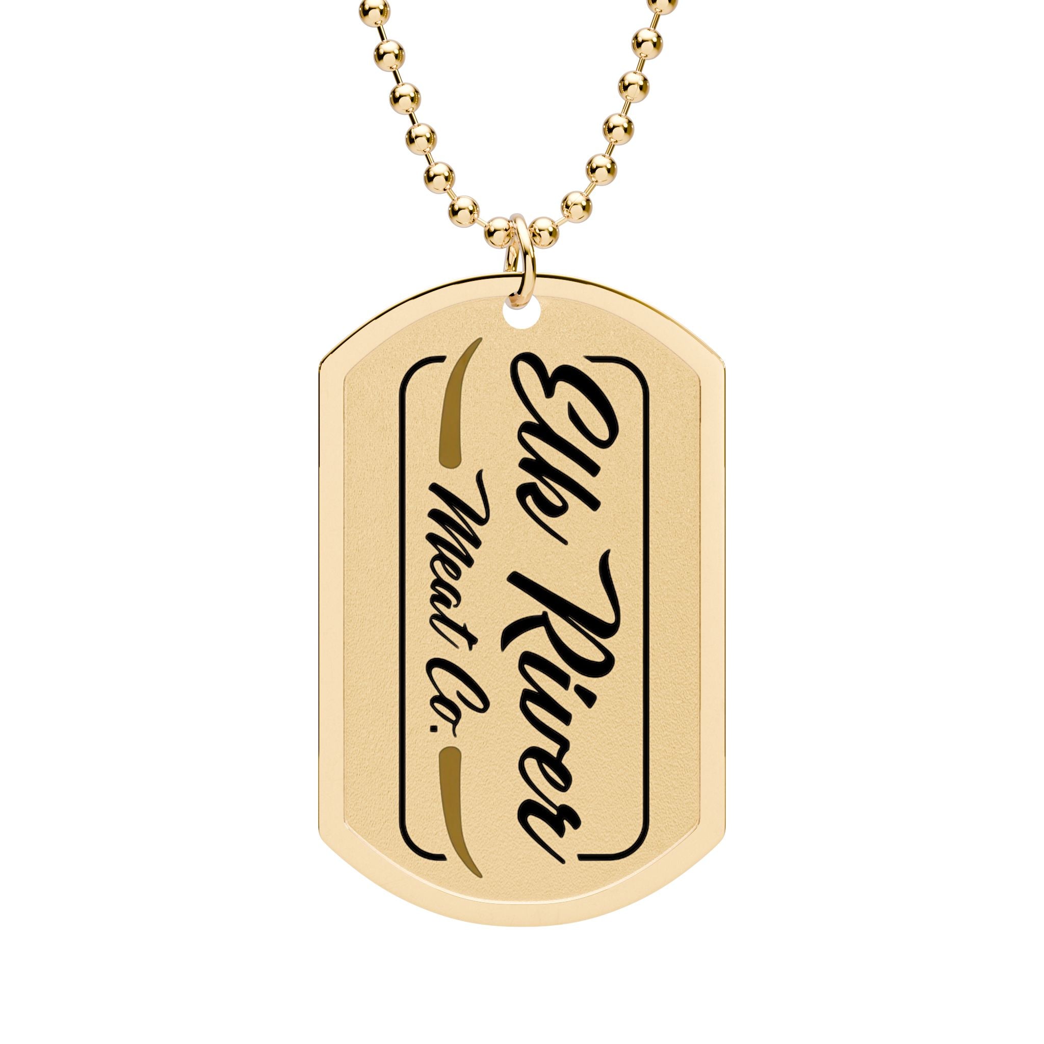ERM Co. Dog tag